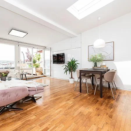 Designer Two-bedroom With Terrace *